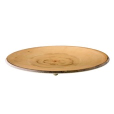 Boomstam plateau rond 35 cm – per 2 stuks