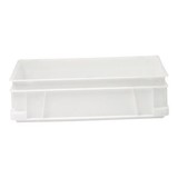 Stapelbak kunststof wit 17(H)x60x40cm 30ltr Stapelbak kunststof wit 17(H)x60x40cm 30ltr