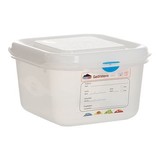 Voedseldoos GN 1/6 – 100 mm – transparant – 1,7 L
