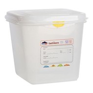 Voedseldoos GN1/6  150 mm – 2,600 l – polypropyleen (PP)