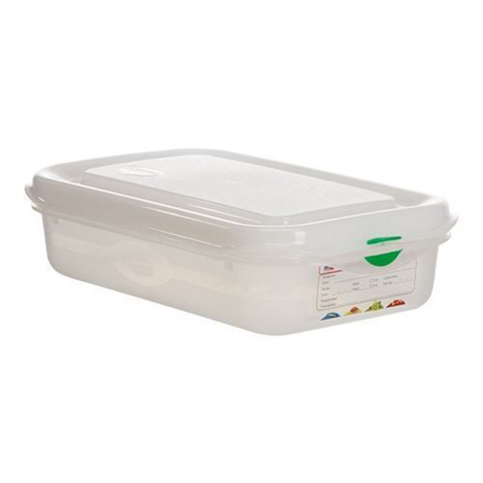 Denox Voedseldoos GN1/4  065 mm – 1,800 l – polypropyleen (PP)
