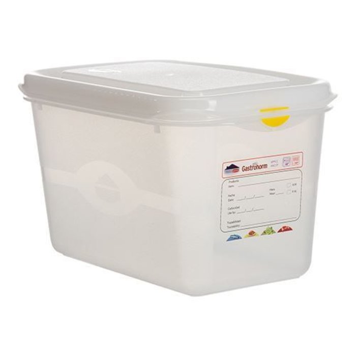 Denox Voedseldoos GN1/4  150 mm – 4,300 l – polypropyleen (PP)