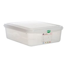 GN voedseldoos 1/2-100mm m/deksel 6,5 liter Hermeticos