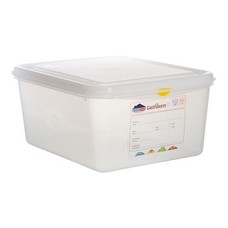 GN voedseldoos 1/2-150 m/deksel 10 liter Hermeticos