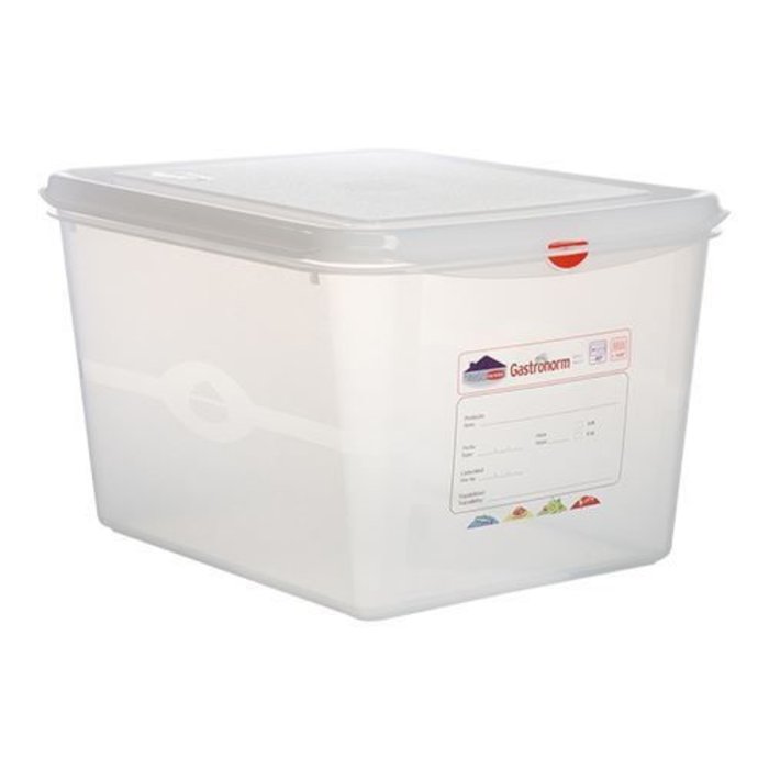 Denox Voedseldoos GN1/2  200 mm – 12,500 l – polypropyleen (PP)