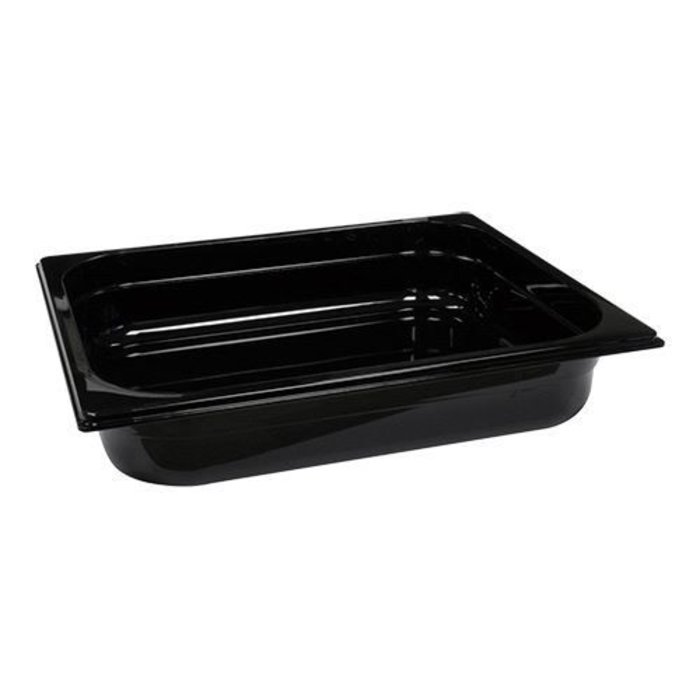 CaterChef Bak gastronorm GN1/2 065 mm – Zwart