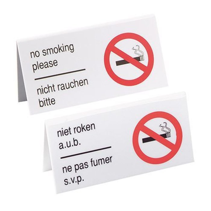 EMGA Tafelbord – polystyreen (PS) – wit
