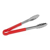 Serveertang  L.30,0cm – roestvrijstaal – rood