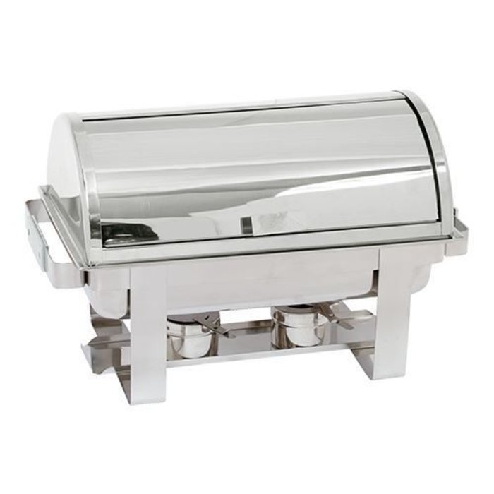 Chafing dish roll top rvs 1/1GN 18/10