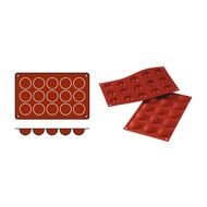 Bakvorm Half-Sphere-Mini – 0,020 l – siliconenrubber (VMQ)