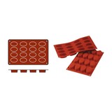 Bakvorm Ovals-Small – 0,030 l – siliconenrubber (VMQ)