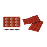 Bakvorm Madeleine – 0,030 l – siliconenrubber (VMQ)