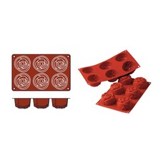 Bakvorm Rose – 0,115 l – siliconenrubber (VMQ)