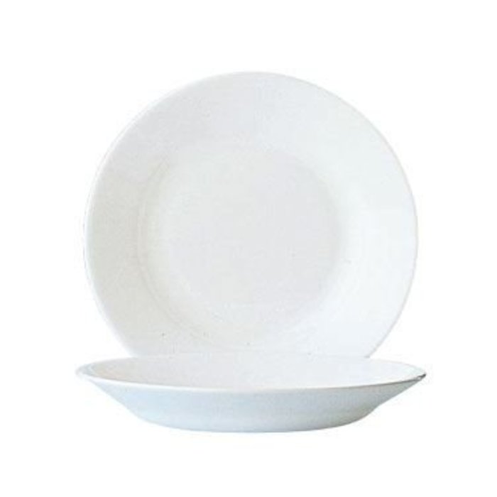 Arcoroc restaurant wit diep bord 22,5cm à 24