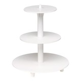 Taartstandaard etages-3x – 34,0 cm – polystyreen (PS)