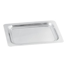 Serveerplateau  22,5x18cm – roestvrijstaal 18/08