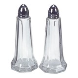 Peper / zoutstrooier  H.12cm – 0,030 l – glas
