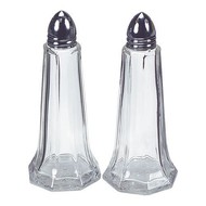 Peper / zoutstrooier  H.12cm – 0,030 l – glas