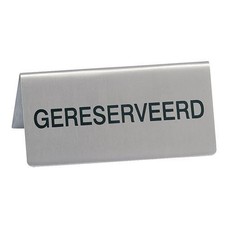 Tafelbord – roestvrijstaal