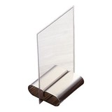 Menu insteek – plexiglas - Polymethylmethacrylaat (PMMA) – transparant