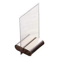 Menu insteek – plexiglas - Polymethylmethacrylaat (PMMA) – transparant