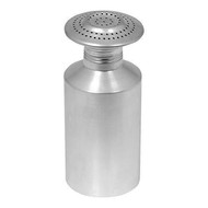 Zoutstrooier  H.19cm – 8,0 cm – aluminium (Al)