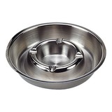 Asbak  Ø14cm – 14,0 cm – roestvrijstaal