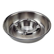 Asbak  Ø14cm – 14,0 cm – roestvrijstaal