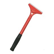 Bakplaatschraper – metaal – rood