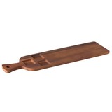 Acacia broodplateau met handvat 60 x 15 x 1,5 cm