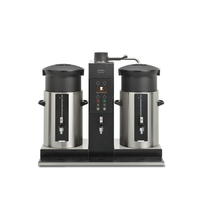 Animo Combi-Line CB 2x20W koffiezetinstallatie + heetwater, cap. 90-60l.,
