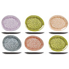 Streetfood Go melamine bord 20x16.7cm doos à 6 assorti