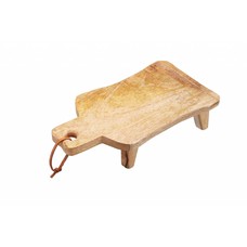 Masterclass Mango wood serving board/plank 35x20x8.5(h)