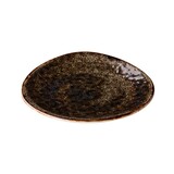 Jersey bord driehoek bruin 21 cm – per 6 stuks