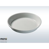 Menu mobil bord porselein ongedeeld Ø215mm H40mm