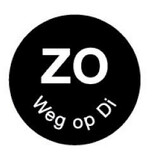 Permanent sticker 'zo weg op di' 19 mm 1000/rol – per 12 stuks