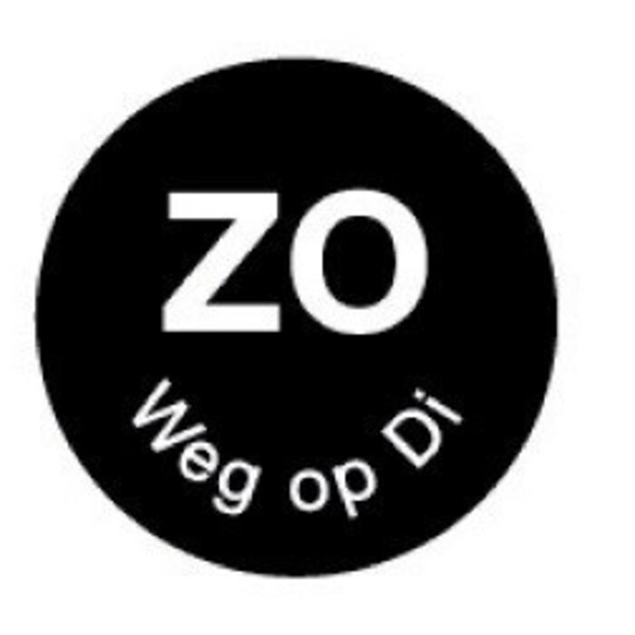 Daymark foodsticker Ø19mm Zo weg op Di rol à 1000