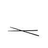 Melamine Chopstick Asia ronde top 24cm (zak van 40 stuks)