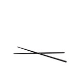 Melamine chopsticks zwart 24cm set à 40 stuks