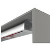 Infrarood warmer rvs m/thermostaat