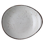 Rustic wit pebble bord diep Ø27,5cm doos à 6