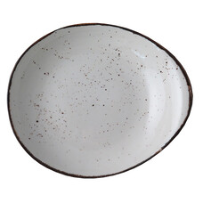 Continental Rustic wit pebble bord diep Ø27,5cm doos à 6