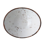 Rustic wit schaal salsa ovaal 22cm doos à 6