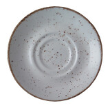 Rustic wit schotel Ø16cm doos à 6