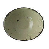 Rustic lichtgroen schaal salsa ovaal 22cm doos à 6