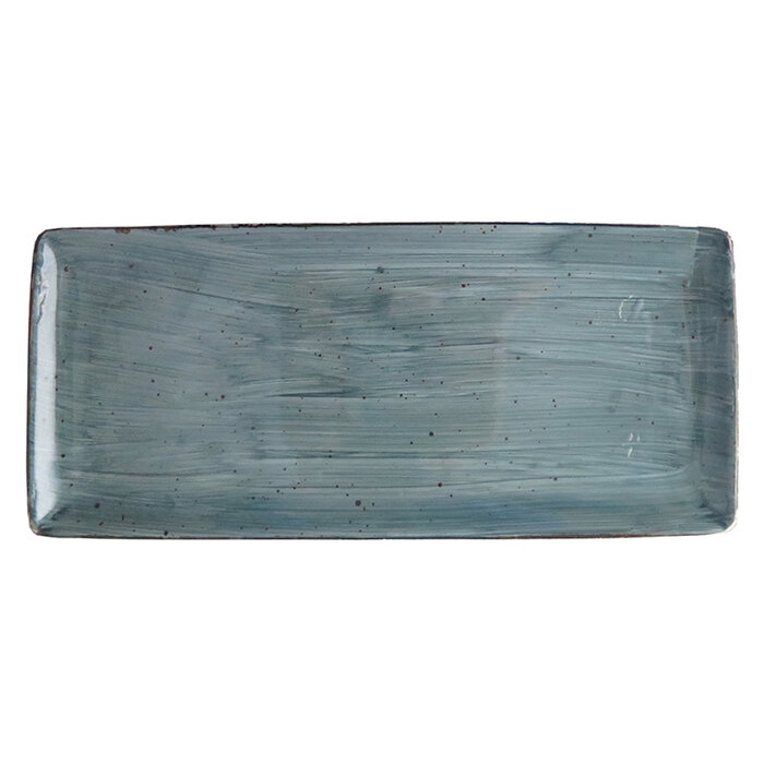 Continental Rustic blauw schaal rechthoekig 28,5x16,5cm doos à 6