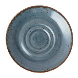 Rustic blauw schotel Ø12cm doos à 6