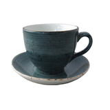 Rustic blauw espressokop 7,5cl doos à 6