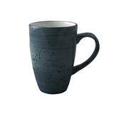 Rustic blauw beker 28cl doos à 6