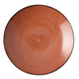 Rustic terracotta coup bord Ø29cm doos à 6
